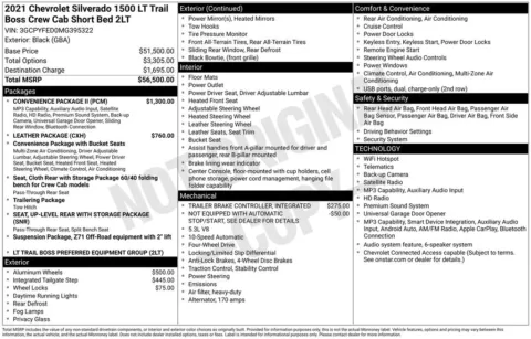Photos of 2021 Chevrolet Silverado 1500 LT Trail Boss for sale in Omaha, NE at Gregg Young Chevrolet of Omaha