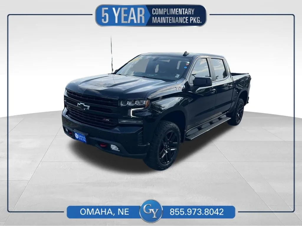 Black 2021 Chevrolet Silverado 1500 LT Trail Boss for sale in Omaha, NE