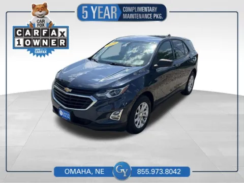 Blue 2019 Chevrolet Equinox LS for sale in Omaha, NE