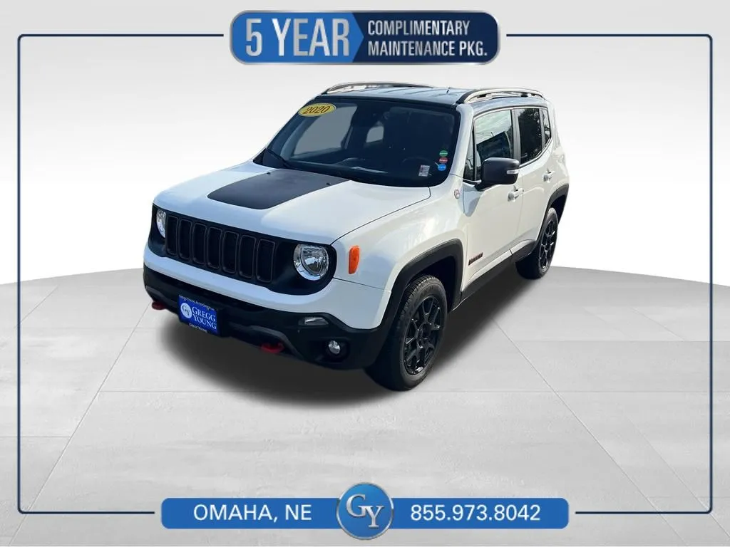 White 2020 Jeep Renegade Trailhawk for sale in Omaha, NE