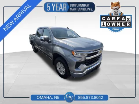 Gray 2024 Chevrolet Silverado 1500 LT for sale in Omaha, NE