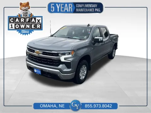 Gray 2024 Chevrolet Silverado 1500 LT for sale in Omaha, NE