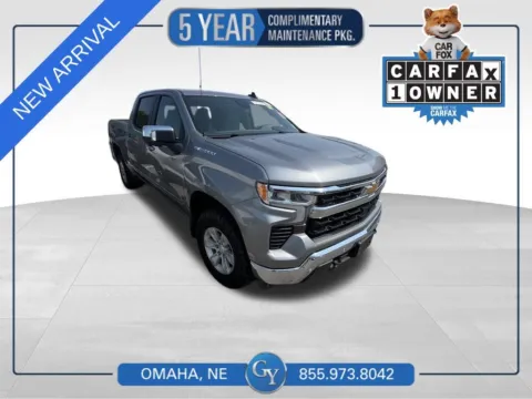 Gray 2024 Chevrolet Silverado 1500 LT for sale in Omaha, NE