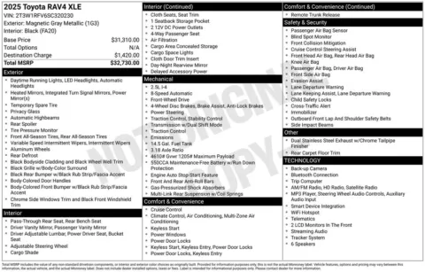 Photos of 2025 Toyota RAV4 XLE for sale in Omaha, NE at Gregg Young Chevrolet of Omaha