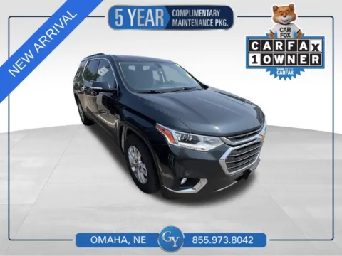 Gray 2020 Chevrolet Traverse LT for sale in Omaha, NE