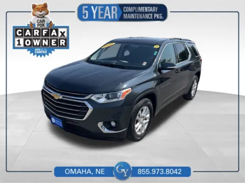 Gray 2020 Chevrolet Traverse LT for sale in Omaha, NE