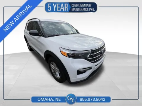 White 2024 Ford Explorer XLT for sale in Omaha, NE