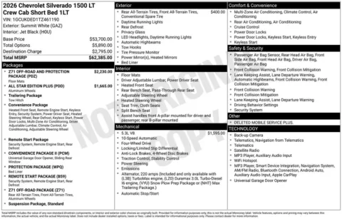 Photos of 2026 Chevrolet Silverado 1500 LT for sale in Omaha, NE at Gregg Young Chevrolet of Omaha