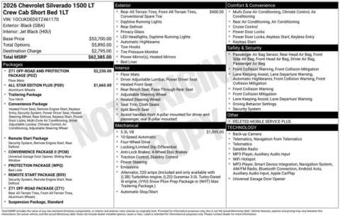 Photos of 2026 Chevrolet Silverado 1500 LT for sale in Omaha, NE at Gregg Young Chevrolet of Omaha