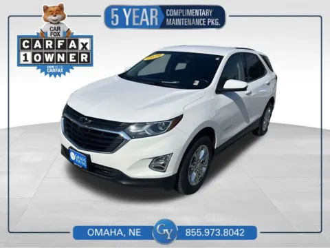 White 2019 Chevrolet Equinox LT for sale in Omaha, NE