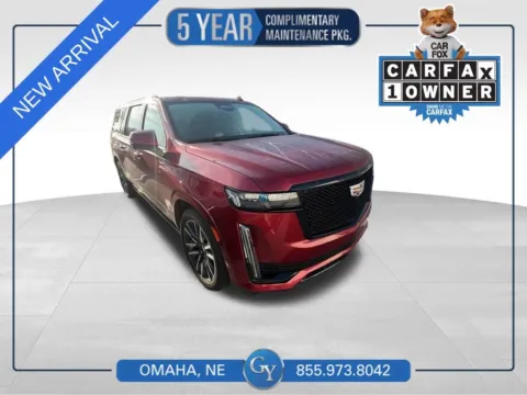 Red 2024 Cadillac Escalade ESV Sport for sale in Omaha, NE