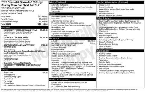 Photos of 2023 Chevrolet Silverado 1500 High Country for sale in Omaha, NE at Gregg Young Chevrolet of Omaha