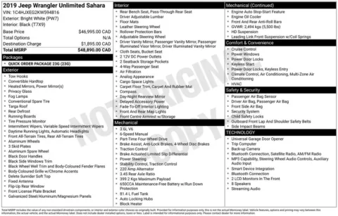 Photos of 2019 Jeep Wrangler Unlimited Sahara for sale in Omaha, NE at Gregg Young Chevrolet of Omaha