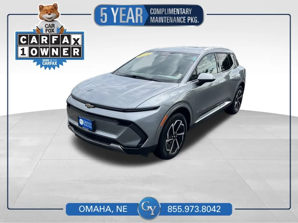 Gray 2024 Chevrolet Equinox EV LT for sale in Omaha, NE