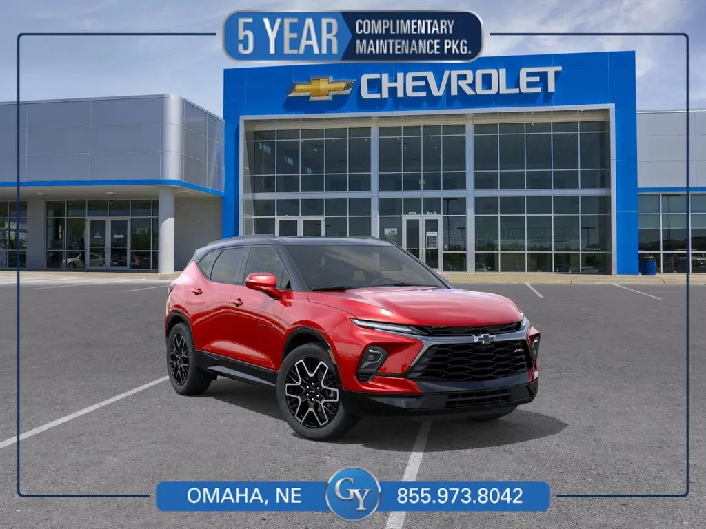 Red 2026 Chevrolet Blazer RS for sale in Omaha, NE