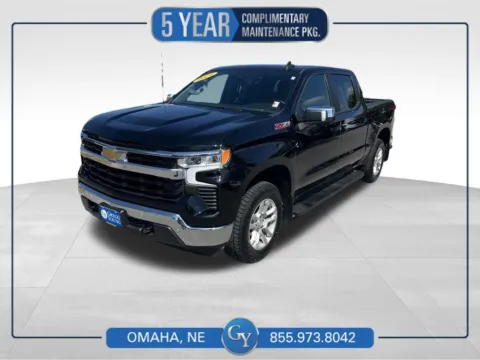 Black 2024 Chevrolet Silverado 1500 LT for sale in Omaha, NE