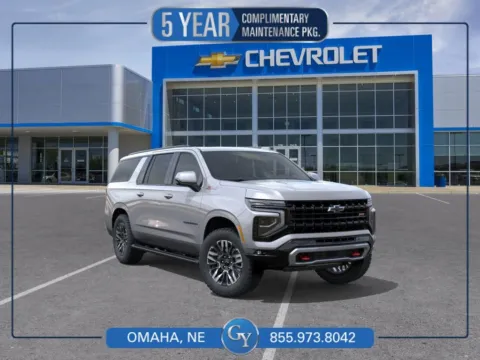 Gray 2026 Chevrolet Suburban Z71 for sale in Omaha, NE