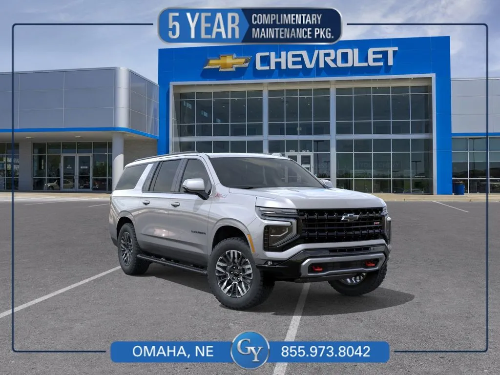 Gray 2026 Chevrolet Suburban Z71 for sale in Omaha, NE