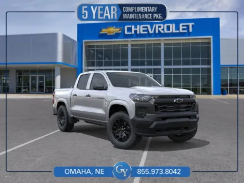 Gray 2026 Chevrolet Colorado Work Truck for sale in Omaha, NE