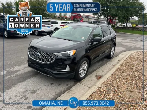 Black 2023 Ford Edge SEL for sale in Omaha, NE