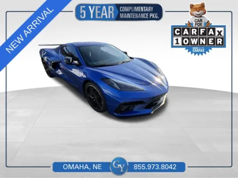 Blue 2021 Chevrolet Corvette Stingray for sale in Omaha, NE
