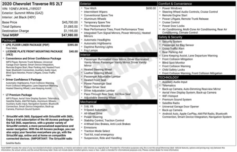 Photos of 2020 Chevrolet Traverse RS for sale in Omaha, NE at Gregg Young Chevrolet of Omaha