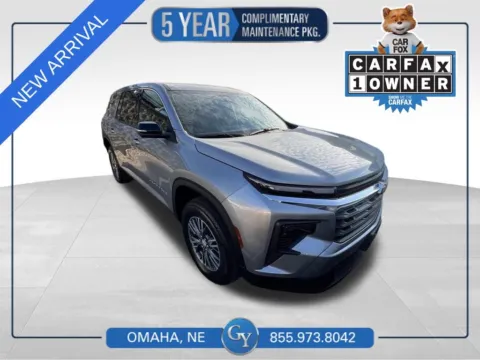 Gray 2024 Chevrolet Traverse LS for sale in Omaha, NE