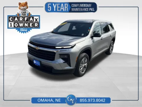 Gray 2024 Chevrolet Traverse LS for sale in Omaha, NE