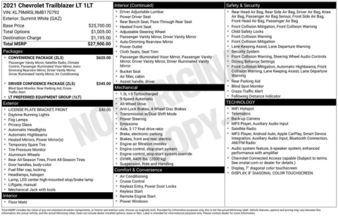 Photos of 2021 Chevrolet TrailBlazer LT for sale in Omaha, NE at Gregg Young Chevrolet of Omaha