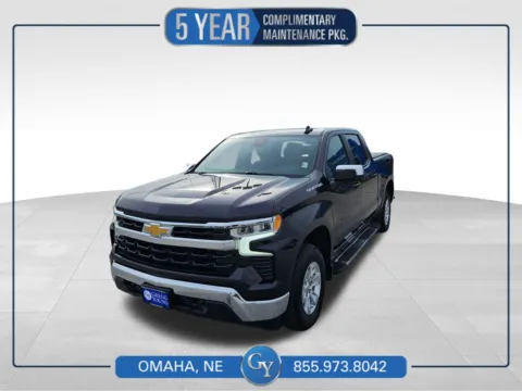 Gray 2023 Chevrolet Silverado 1500 LT for sale in Omaha, NE