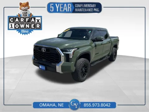 Green 2022 Toyota Tundra SR5 for sale in Omaha, NE