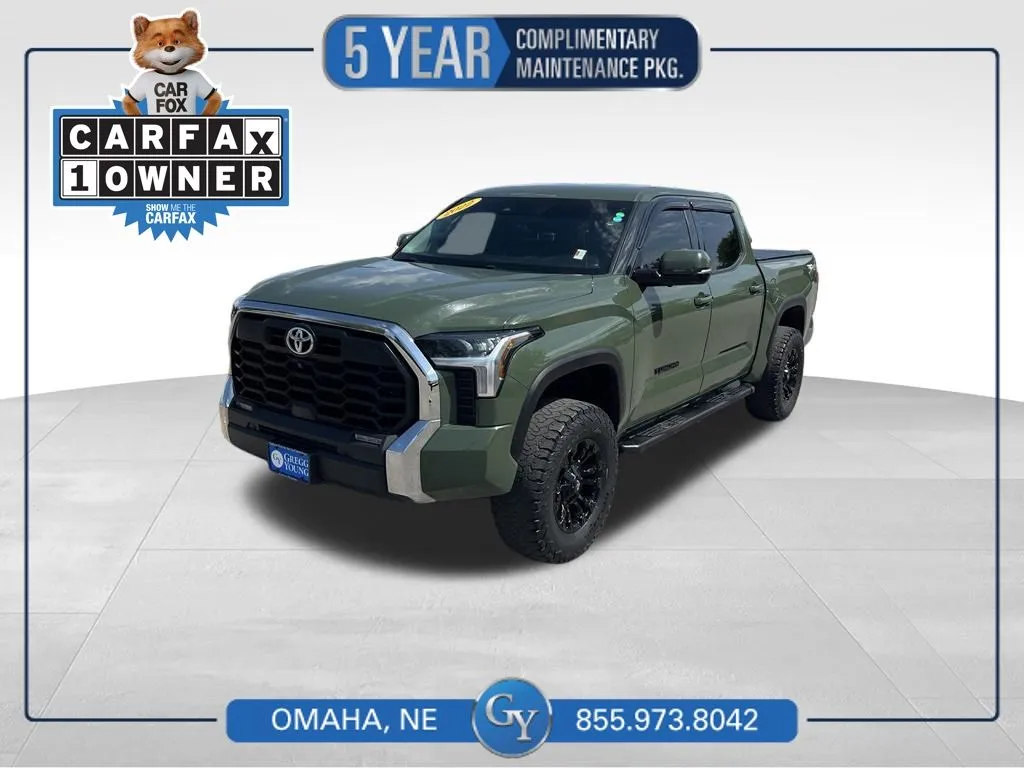 Green 2022 Toyota Tundra SR5 for sale in Omaha, NE