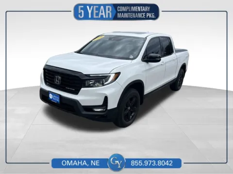 White 2021 Honda Ridgeline Black Edition for sale in Omaha, NE