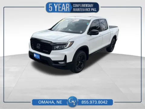 White 2021 Honda Ridgeline Black Edition for sale in Omaha, NE