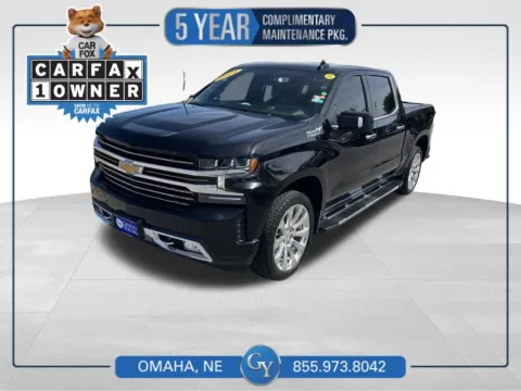 Black 2021 Chevrolet Silverado 1500 High Country for sale in Omaha, NE