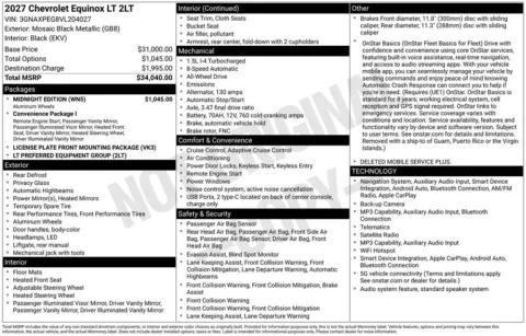Photos of 2027 Chevrolet Equinox LT for sale in Omaha, NE at Gregg Young Chevrolet of Omaha