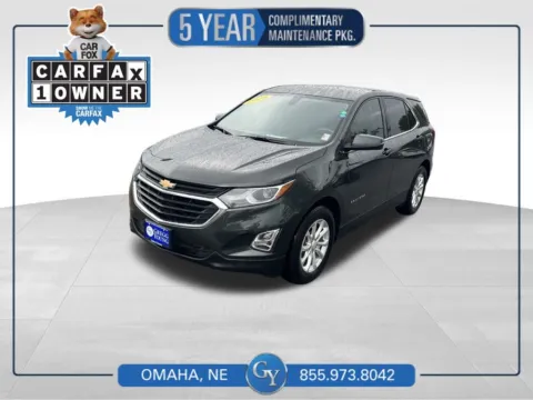 Gray 2018 Chevrolet Equinox LT for sale in Omaha, NE