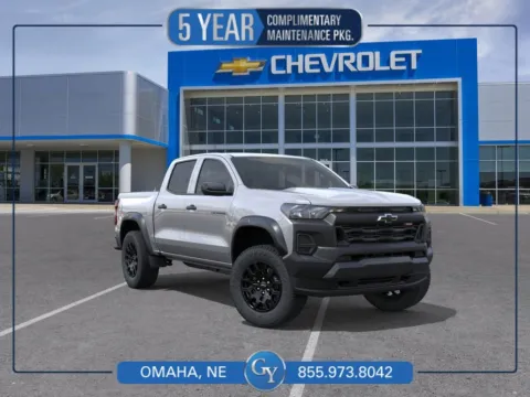 Gray 2026 Chevrolet Colorado Trail Boss for sale in Omaha, NE