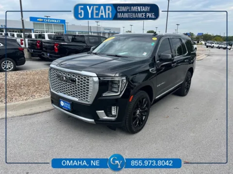 Black 2021 GMC Yukon Denali for sale in Omaha, NE