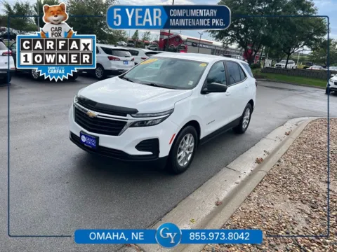 White 2022 Chevrolet Equinox LS for sale in Omaha, NE