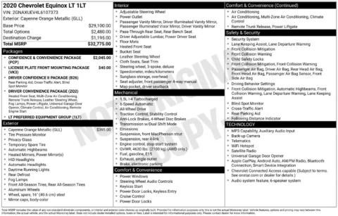 Photos of 2020 Chevrolet Equinox LT for sale in Omaha, NE at Gregg Young Chevrolet of Omaha