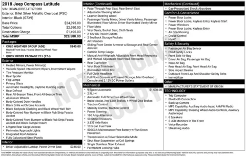 Photos of 2018 Jeep Compass Latitude for sale in Omaha, NE at Gregg Young Chevrolet of Omaha
