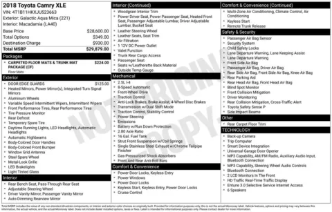 Photos of 2018 Toyota Camry XLE for sale in Omaha, NE at Gregg Young Chevrolet of Omaha