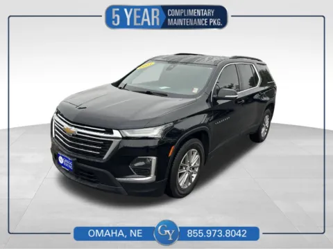 Black 2023 Chevrolet Traverse LT for sale in Omaha, NE