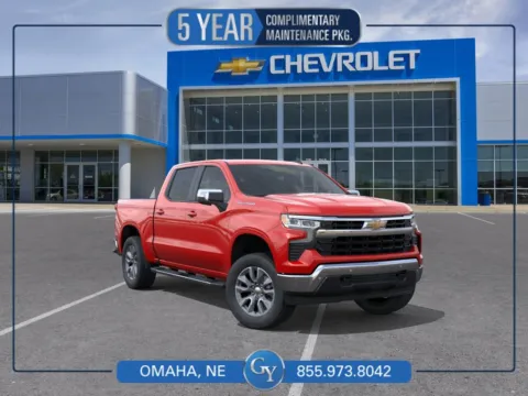 Red 2026 Chevrolet Silverado 1500 LT for sale in Omaha, NE