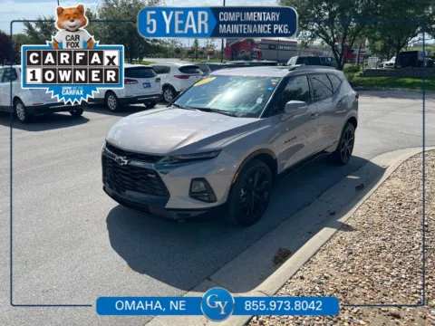 Gray 2021 Chevrolet Blazer RS for sale in Omaha, NE