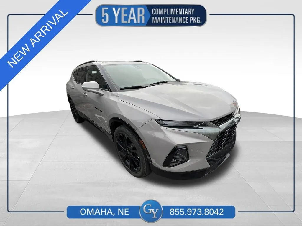 Gray 2021 Chevrolet Blazer RS for sale in Omaha, NE