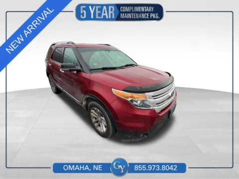 Red 2013 Ford Explorer XLT for sale in Omaha, NE
