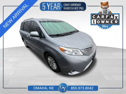 Silver 2017 Toyota Sienna L for sale in Omaha, NE