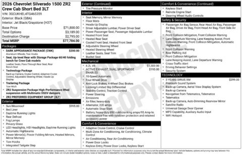 Photos of 2026 Chevrolet Silverado 1500 ZR2 for sale in Omaha, NE at Gregg Young Chevrolet of Omaha